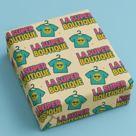 Papier cadeau personnalisé - PAPIER CADEAU PERSONNALISÉ | Centuryprint
