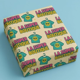 Papier cadeau personnalisé - PAPIER CADEAU PERSONNALISÉ | Centuryprint