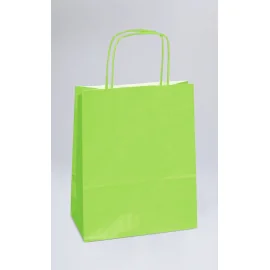 Twisted handles bag - kraft paper.