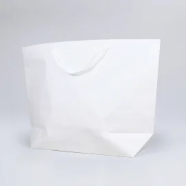 Sac en papier ciment - papier kraft et blanc