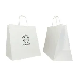 COLORED SAFARI PAPER BAG WITH TWISTED HANDLES