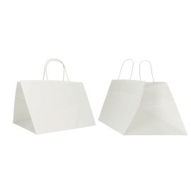 COLORED SAFARI PAPER BAG WITH TWISTED HANDLES