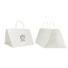 COLORED SAFARI PAPER BAG WITH TWISTED HANDLES