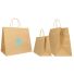 SAC PAPIER SAFARI COLORÉ AVEC POIGNÉES TORSADÉES