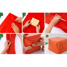 Luxurious Silkpaper delivered by racks of ± 470 sheets.