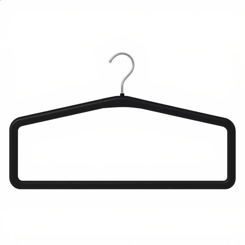 Rectangular Closed Frame Hanger| 46 x 2.4 cm | Black | CUR46PP - Ho...