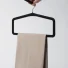 Rectangular Closed Frame Hanger| 46 x 2.4 cm | Black | CUR46PP - Ho...