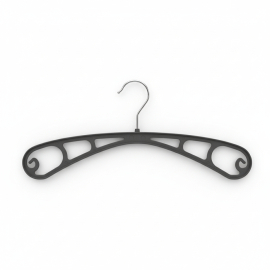 Sustainable Top Hangers | Contoured Design, Non-Slip Notches & Swiv...