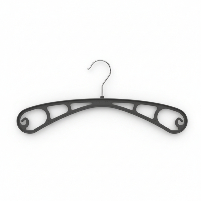 Sustainable Top Hangers | Contoured Design, Non-Slip Notches & Swiv...