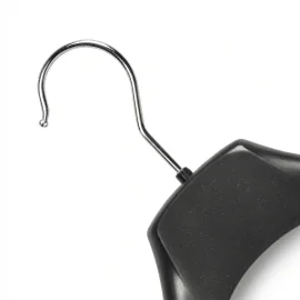 Heavy-Duty Shoulder Hanger | Anti-Slip Skirt Notches | Chrome Swive...
