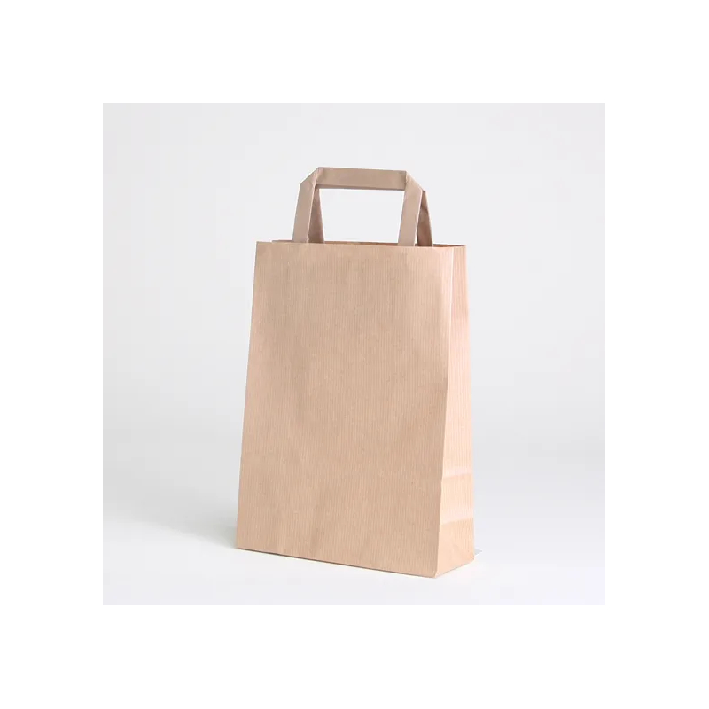 SAC PAPIERPOIGNÉE PLATE | 18X08X25