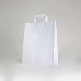 PAPER BAG FLAT HANDLE | 26X11X35