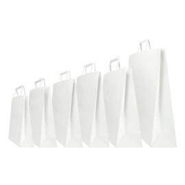 SAC PAPIER POIGNÉE PLATE | 36X12X41 - Box | Centuryprint
