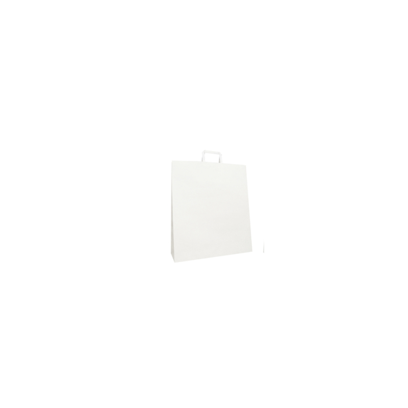 SAC PAPIER POIGNÉE PLATE | 32X16X44 - Box | Centuryprint