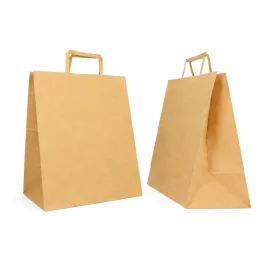 PAPER BAG FLAT HANDLE | 28x17x32 - Box | Centuryprint