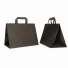 SAC PAPIER POIGNÉE PLATE | 32X22X24 - Sac papier personnalisé Box |...