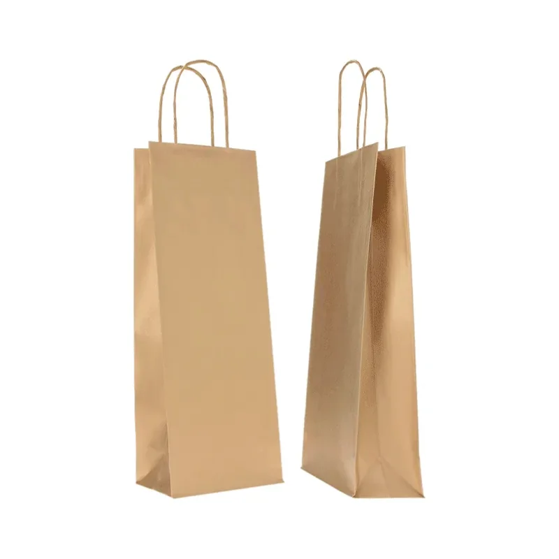 SAC PAPIERPOIGNÉE TORSADÉE | 14X09X38