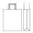 PAPER BAG FLAT HANDLE | 36X12X41 - Box | Centuryprint