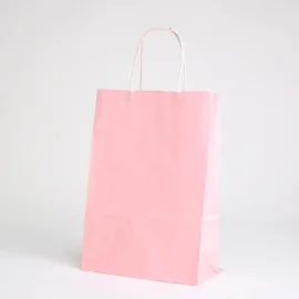 SAC PAPIER POIGNÉE TORSADÉES| 18x08x24 - Sac papier personnalisé Sa...