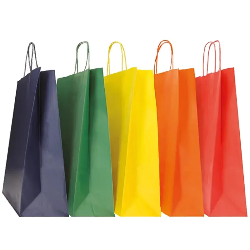 TWISTED HANDLE PAPER BAG | 18x08x24 - Personalized shopping bag Saf...