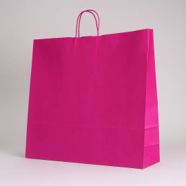 SAC PAPIER POIGNÉE TORSADÉES| 54x14x45 - Sac papier personnalisé Sa...