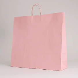 SAC PAPIER POIGNÉE TORSADÉES| 54x14x45 - Sac papier personnalisé Sa...