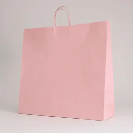 SAC PAPIER POIGNÉE TORSADÉES| 54x14x45 - Sac papier personnalisé Sa...
