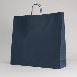 SAC PAPIER POIGNÉE TORSADÉES| 54x14x45 - Sac papier personnalisé Sa...