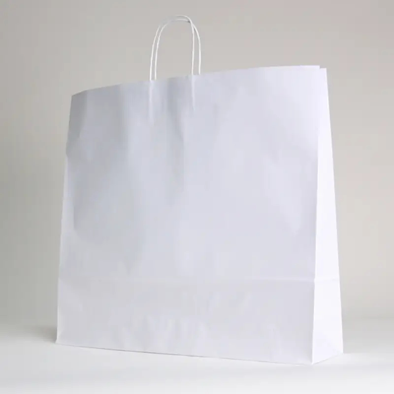 TWISTED HANDLE PAPER BAG | 54x14x45 - Personalized shopping bag Saf...