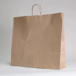 SAC PAPIER POIGNÉE TORSADÉES| 54x14x45 - Sac papier personnalisé Sa...