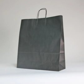 TWISTED HANDLE PAPER BAG | 54x14x45 - Personalized shopping bag Saf...