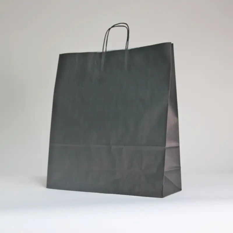 TWISTED HANDLE PAPER BAG | 54x14x45 - Personalized shopping bag Saf...