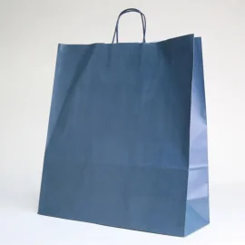 SAC PAPIER POIGNÉE TORSADÉES| 54x14x45 - Sac papier personnalisé Sa...