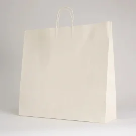 SAC PAPIER POIGNÉE TORSADÉES| 54x14x45 - Sac papier personnalisé Sa...