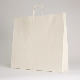 SAC PAPIER POIGNÉE TORSADÉES| 54x14x45 - Sac papier personnalisé Sa...