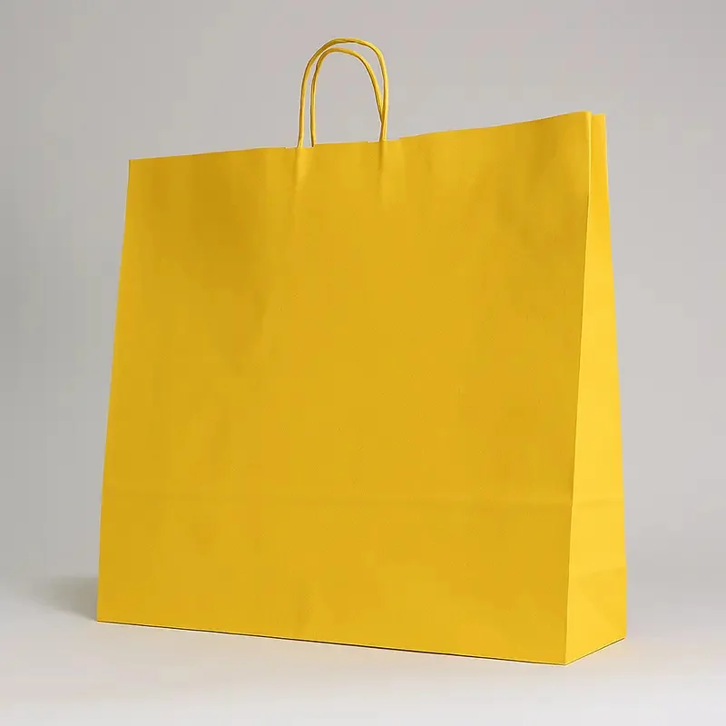 TWISTED HANDLE PAPER BAG | 54x14x45 - Personalized shopping bag Saf...