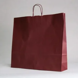 TWISTED HANDLE PAPER BAG | 54x14x45 - Personalized shopping bag Saf...