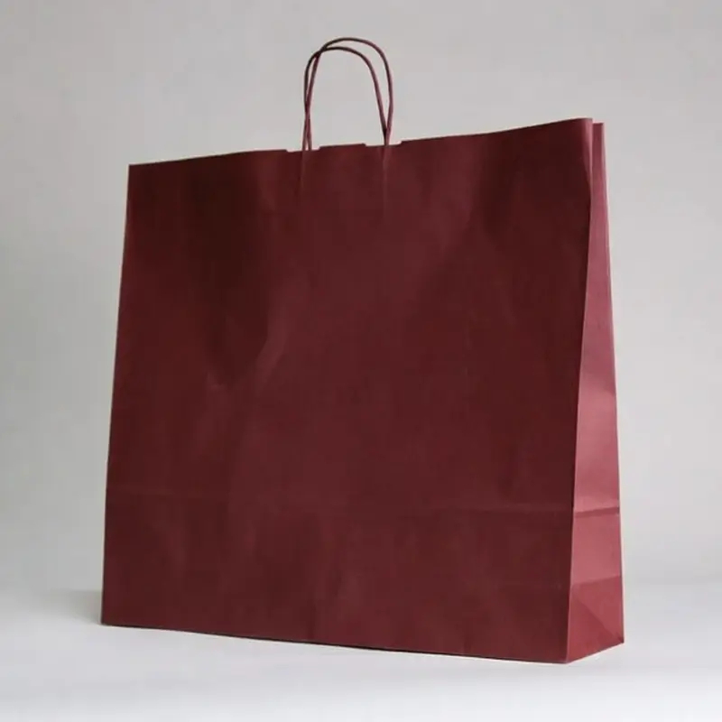 SAC PAPIER POIGNÉE TORSADÉES| 54x14x45 - Sac papier personnalisé Sa...