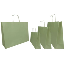 PAPER BAG TWISTED HANDLES | 45x15x36