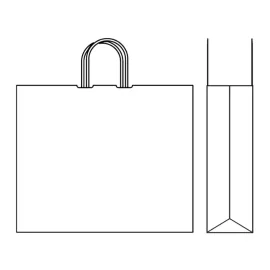 TWISTED HANDLE PAPER BAG | 36x12x31