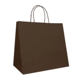 SAC PAPIER POIGNÉE TORSADÉES| 32x23x35 - Sac papier personnalisé Sa...