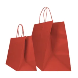 PAPER BAG TWISTED HANDLES| 28x17x29 - Personalized shopping bag Saf...