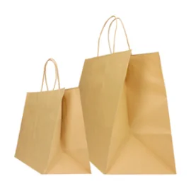 PAPER BAG TWISTED HANDLES| 28x17x29 - Personalized shopping bag Saf...