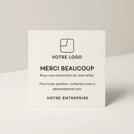 CARTES CARRÉES PERSONNALISÉES | 90X90 MM