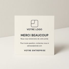 CARTES CARRÉES PERSONNALISÉES | 90X90 MM