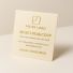 CARTES CARRÉES PERSONNALISÉES AVEC DORURE & EMBOSSAGE | 90X90 MM