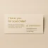 CUSTOM THANK YOU CARDS WITH FOIL STAMPING & EMBOSSING | 100X210 MM ...