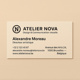 CARTES DE VISITE PERSONNALISÉES | 85X55 MM - Início | Centuryprint