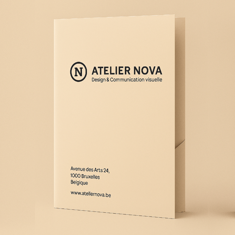 CUSTOM FOLDER WITH FLAPS | 210X297 MM (OPEN 385X525 MM) - Home | Ce...