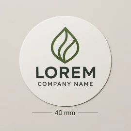 CUSTOM ROUND STICKERS | Ø 40 MM - Home | Centuryprint